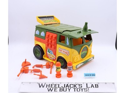 Party Wagon 100% Complete Teenage Mutant Ninja Turtles TMNT 1989 Playmates