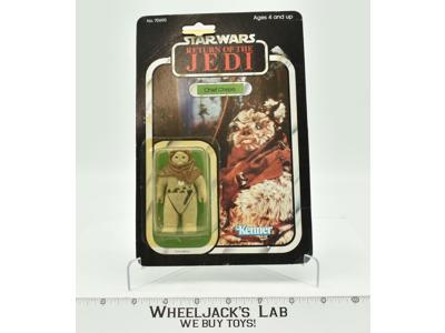 Chief Chirpa MOSC 77 Back Star Wars ROTJ Kenner Vintage 1983