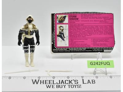 Storm Shadow V3 G.I. Joe 1992 Hasbro Vintage Action Figure