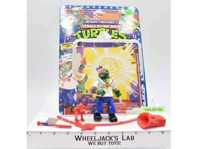 Midshipman Mike W/Cardback NR MINT 100% Complete TMNT 1991 Playmates Vintage