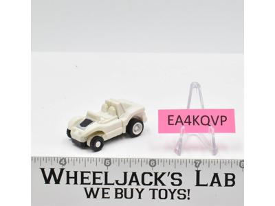 Minispy Buggy AUTOBOT WHITE Car 100% Complete WORKS 1984 G1 Transformers