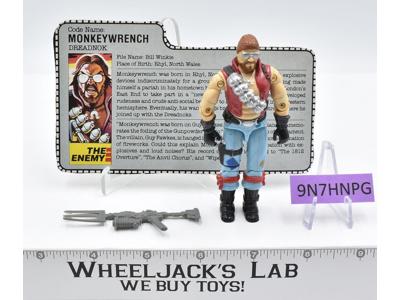 Monkeywrench V1 100% Complete G.I. Joe 1986 Hasbro Vintage Action Figure