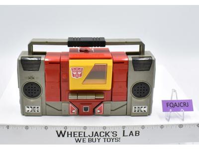 Blaster 1985 Vintage G1 Transformers Boombox Action Figure