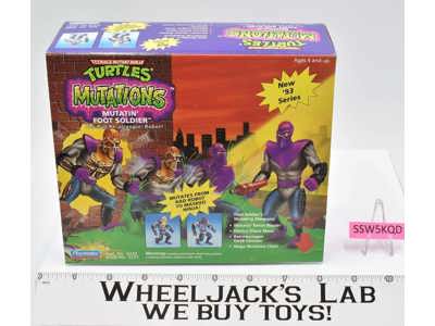 Mutatin' Foot Soldier Teenage Mutant Ninja Turtles 1993 Playmates NEW MISB