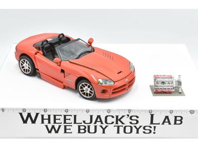 Sideswipe Dodge Viper Alternators 100% Complete 2003 Hasbro Transformers Figures