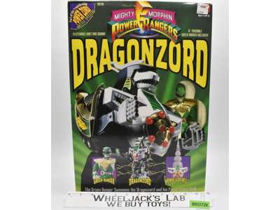 Dragonzord &amp; Green Ranger Mighty Morphin Power Rangers 1994 Bandai NEW MISB