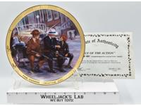 A Piece Of The Action Collector Plate Star Trek 1986 Ernst