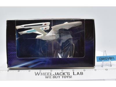 USS Enterprise NCC-1701 Die Cast Metal 2008 Mattel Figure W/Display Stand