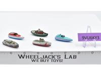 Lot of 5 Boats 1988-89 Vintage Galoob Micro Machines
