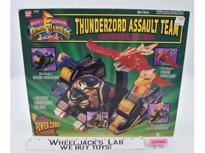 Thunderzord Assault Team Mighty Morphin Power Rangers 1994 Bandai NEW MIB