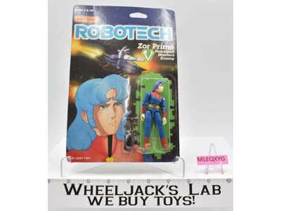 Zor Prime Robotech 1985 Matchbox Vintage Action Figure NEW MOSC SEALED