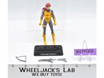 Scarlett v9 100% Complete GI Joe 25th Anniversary 2008 Hasbro Figure