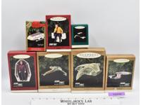 Lot of 7 Star Trek Hallmark Keepsake Ornaments