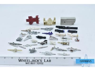 Lot #7 of Accessories Parts Weapons Guns Missiles Vintage G1 Transformers 1984