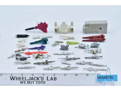 Lot #6 of Accessories Parts Weapons Guns Missiles Vintage G1 Transformers 1984
