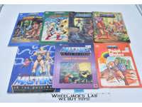 Lot of 7 MOTU Masters of the Universe Coloring ,Sticker, Hardback Golden Books