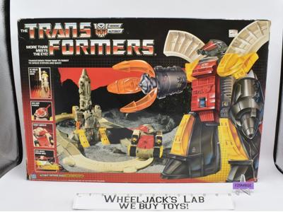 Omega Supreme WORKS 100% Complete W/Box 1985 G1 Transformers Action Figure