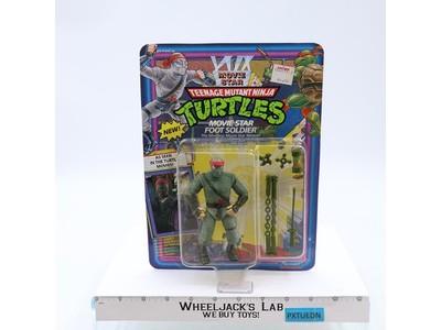 Movie Star Foot Soldier Teenage Mutant Ninja Turtles Playmates UNPUNCHED MOSC