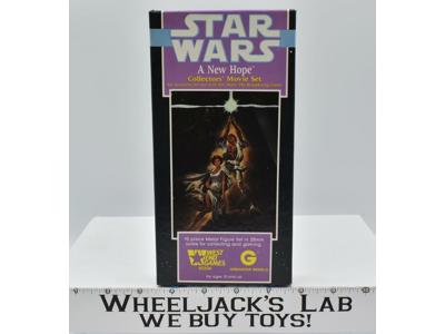 A New Hope Star Wars Wes End Games 1980's Metal Figures set of 10