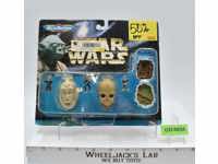 Mini Transforming Heads Star Wars Micro Machines 1996 Galoob #68020 NEW MOSC