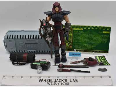 Zartan 8" 100% Complete G.I. Joe Sigma 6 2006 Hasbro Action Figure