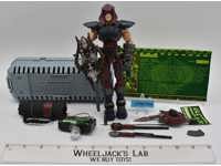 Zartan 8" 100% Complete G.I. Joe Sigma 6 2006 Hasbro Action Figure