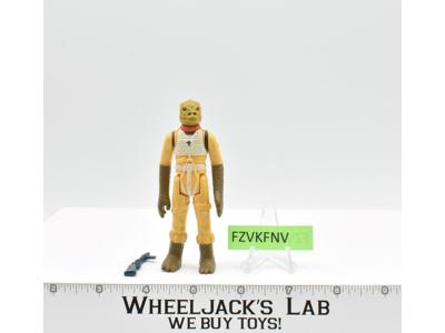 Bossk Bounty Hunter 100% Complete Star Wars ESB 1980 Kenner Figure NO REPRO
