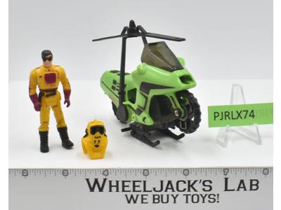 Condor W/Brad Turner 100% Complete M.A.S.K.1986 Kenner Action Figure Vehicle