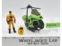Condor W/Brad Turner 100% Complete M.A.S.K.1986 Kenner Action Figure Vehicle