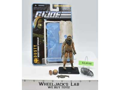 Dusty v14 100% Complete G.I. Joe Pursuit of Cobra 2010 Hasbro Action Figure