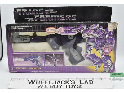 Shockwave NICE FIGURE 100% Complete W/Box 1985 Vintage G1 Transformers