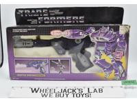 Shockwave NICE FIGURE 100% Complete W/Box 1985 Vintage G1 Transformers