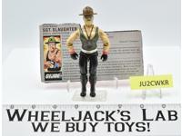 Sgt. Slaughter RED BACK V1 1986 GI Joe ARAH Vintage Hasbro Action Figure