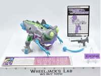 Gnaw Sharkticon 100% Complete 1986 Vintage Hasbro G1 Transformers Action Figure