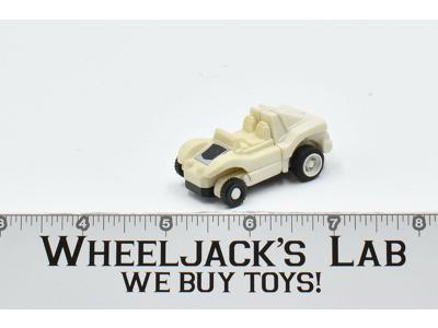 Minispy Buggy AUTOBOT WHITE Car #1 100% Complete WORKS 1984 G1 Transformers