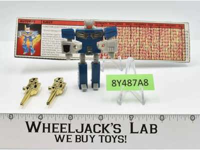 Eject GOLD 100% Complete Vintage 1986 G1 Transformers Hasbro Action Figure