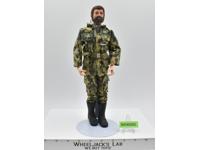 Action Man Flocked Brown Hair &amp; Beard G.I. Joe 1964 Hasbro 12" Action Figure