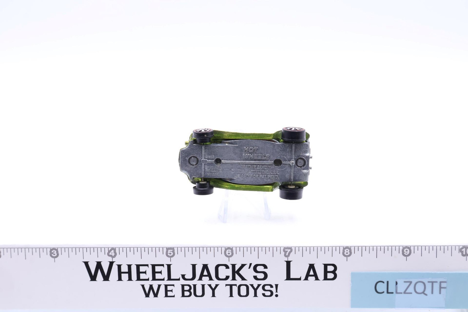 Beatnik Bandit Antifreeze Lime 1968 Hot Wheels Mattel Vintage Redline RL Button