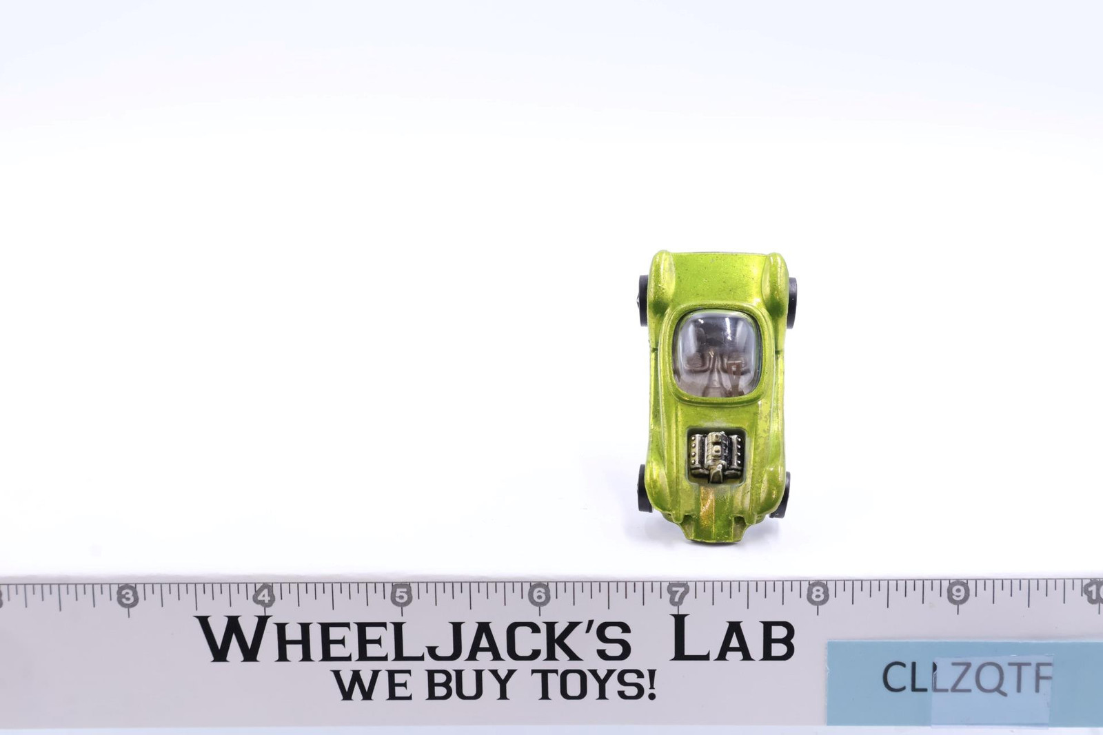 Beatnik Bandit Antifreeze Lime 1968 Hot Wheels Mattel Vintage Redline RL Button