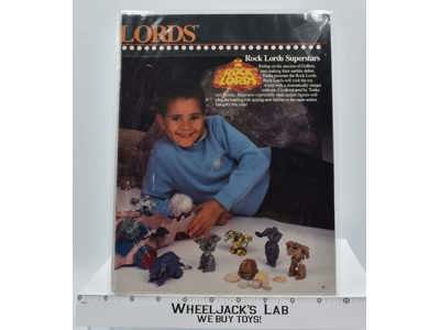 Rock Lords Magazine Advertisement/Product Catalog Clippings Bandai