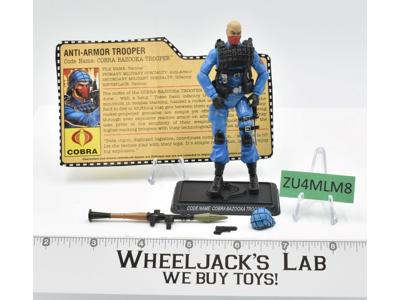 Cobra Bazooka Trooper v1 100% Complete GI Joe 25th Anniversary 2008 Hasbro
