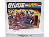 Dreadnok Thunder W/ Thrasher &amp; Box 100% Complete G.I. Joe Hasbro 1986 Vintage