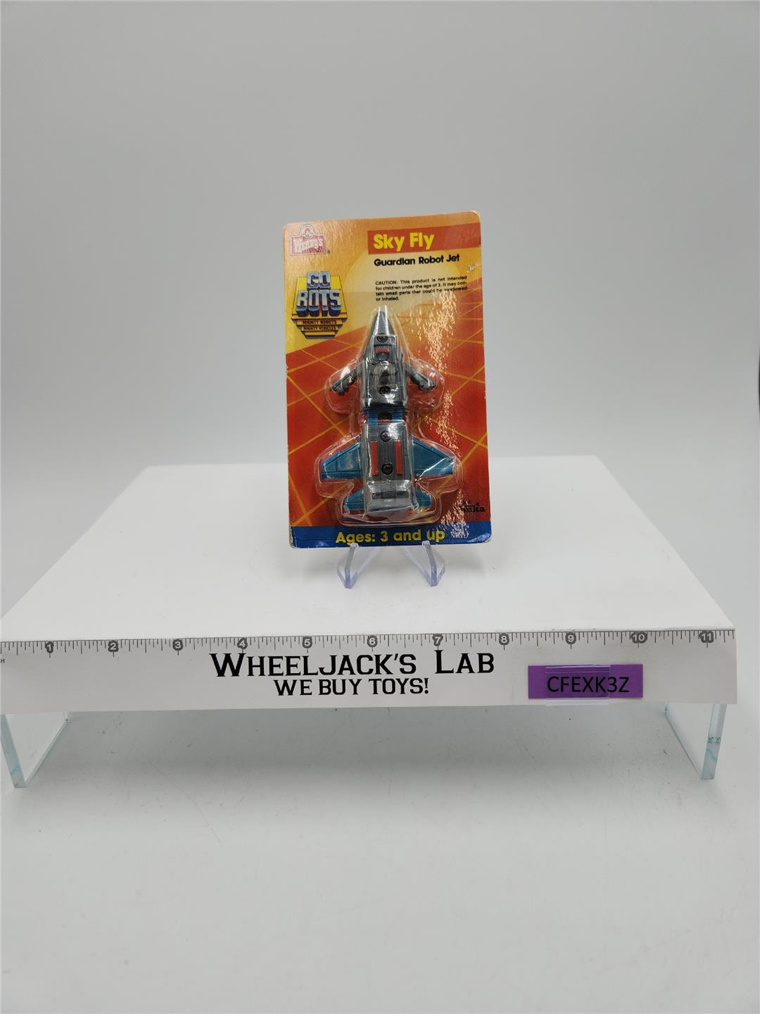 Sky Fly Guardian Robot Jet Go Bots 1986 Tonka Wendy's NEW SEALED