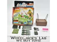 Ammo Dump Unit W/Box GI Joe 1985 Action War Hasbro Vintage