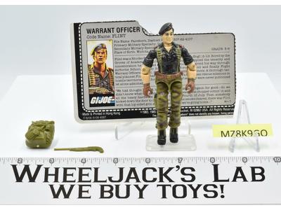 Flint V1 100% Complete GI Joe 1985 Hasbro Vintage Action Figure