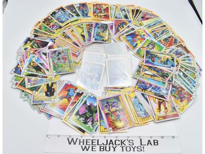 Lot of Marvel Universe Comics Trading Cards 1991 Impel + 6 Holographic Cards