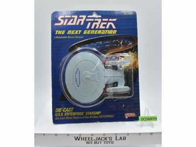 Die-Cast U.S.S. Enterprise Starship MOSC Star Trek The Next Generation Galoob