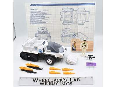 Snow Cat G.I. Joe 1985 Hasbro Vintage Vehicle Action Figure
