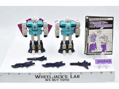 Pounce &amp; Wingspan 100% Complete Vintage 1987 G1 Transformers Action Figure