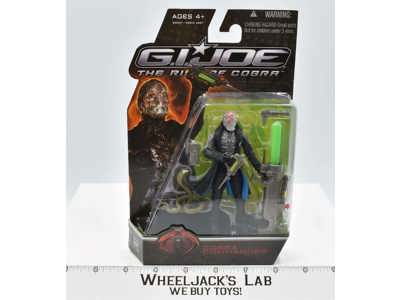Cobra Commander G.I.Joe Rise of Cobra 2009 Hasbro NEW SEALED MOSC